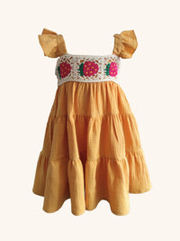 Crochet Berry Dress
