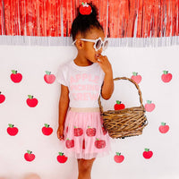 Apple Picking Crew Short Sleeve T-Shirt