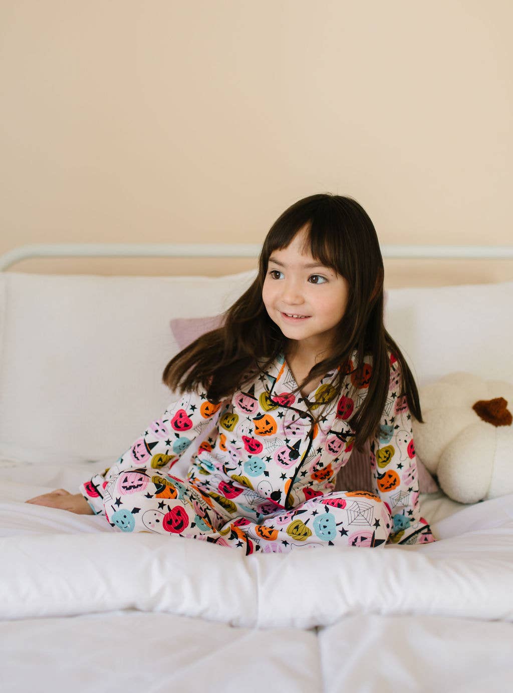2 piece Button Up Pj Set IN Boo Crew