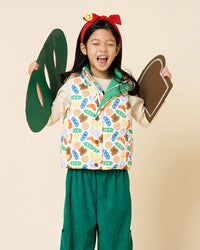 Corduroy Wide Pants - Green