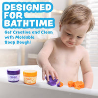 Tub Works® Bath Dough™ Moldable Kids Soap Bath Toy, Variety