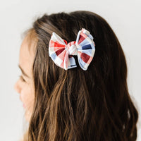 2 Pack Hair Clips - Summertime Check