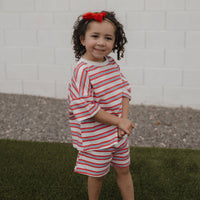 Child Short Set | Heritage Stripe