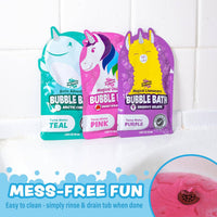 Tub Works® Magical Kids Bubble Bath, Variety | Pink, Purple & Teal Bath Colors