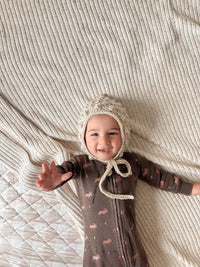 Bark Moose | Organic Cozy Zipper Footie