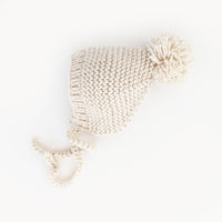 Natural Garter Stitch Knit Bonne