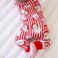 Santa Claus Lane Convertible Zip Romper