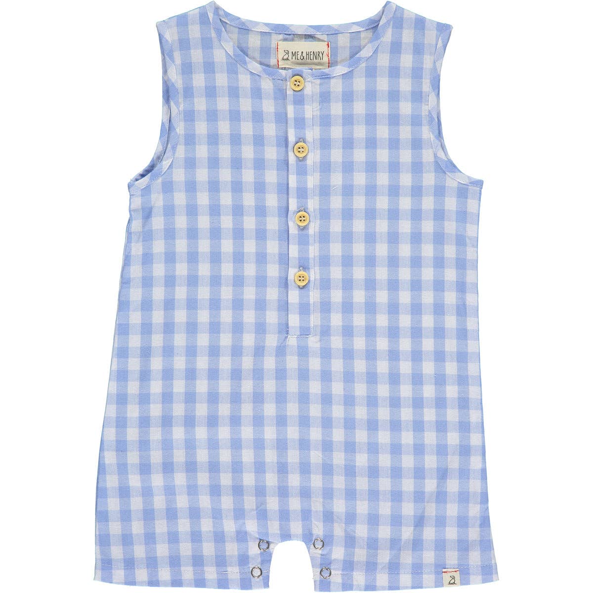 Cabin Blue Plaid Playsuit