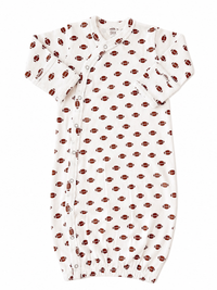 Football Organic Pointelle Gown