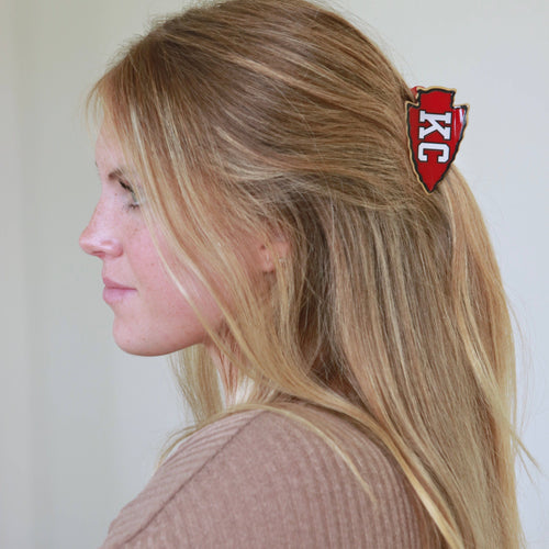 KC Arrowhead Claw Clip