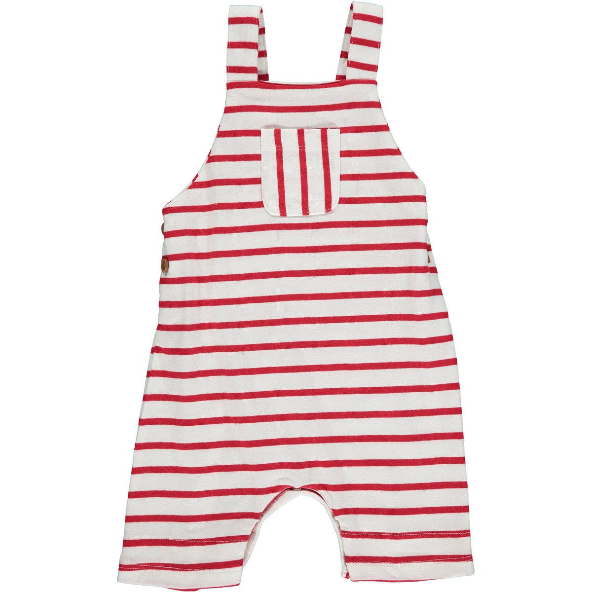 Dandy Red/White Jersey Overalls