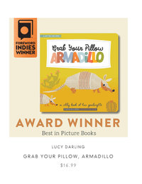 Grab Your Pillow, Armadillo - Kids' Book