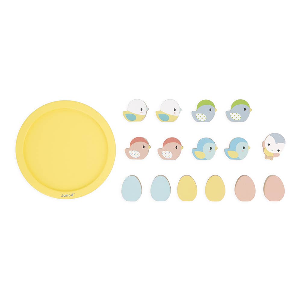 Pure | Nest Balancing Game | 9 birds and 6 eggs