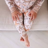P's Ponies Two Piece Pajama Set