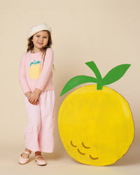 Corduroy Wide Pants - Pink