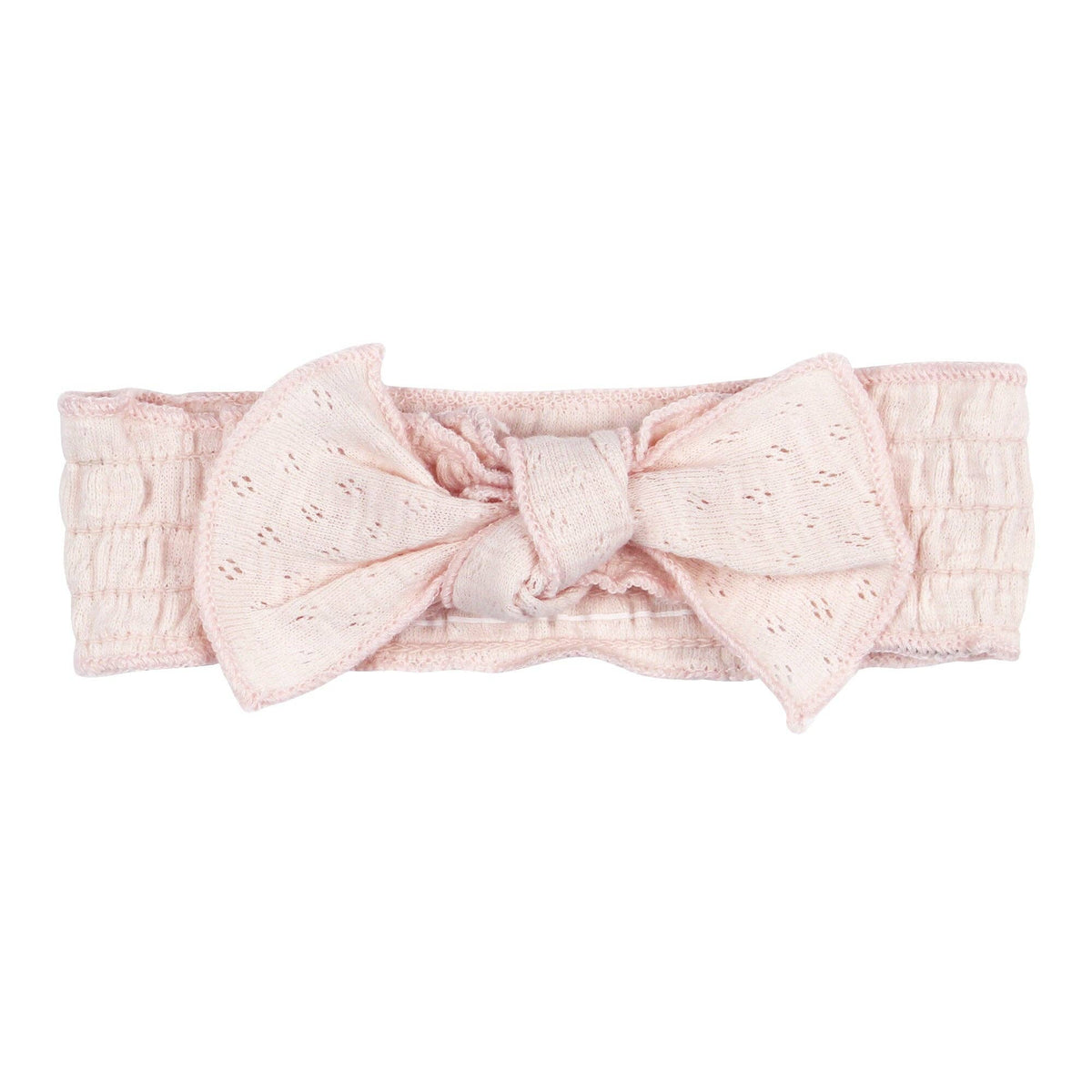 Cotton Candy | Organic Pointelle Smocked Headband