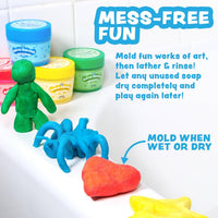 Tub Works® Bath Dough™ Moldable Kids Soap Bath Toy, Variety