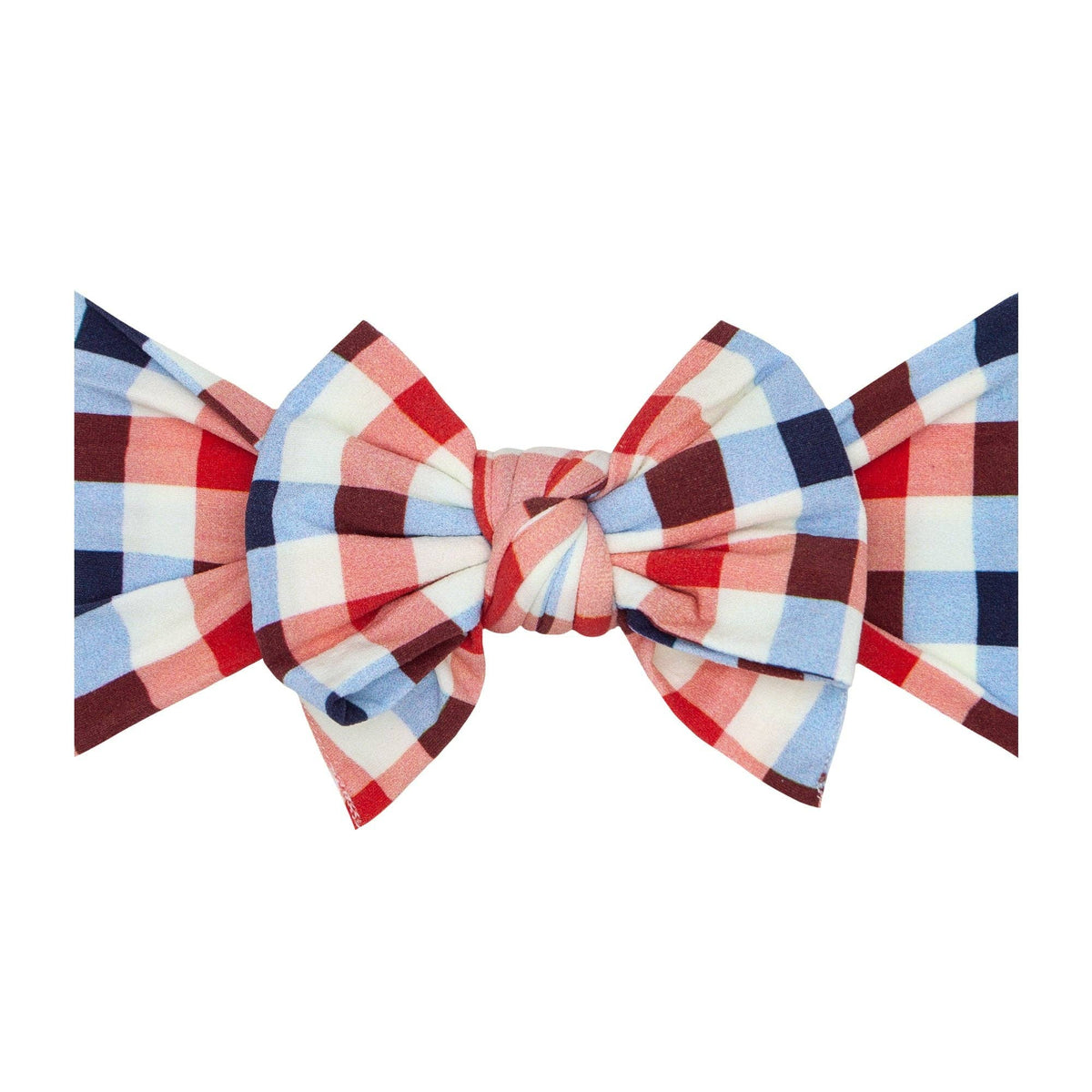 Printed Deb Bow - summertime check