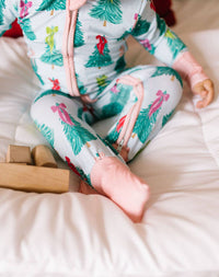 Zippy Bamboo Baby PJ in Trim The Tree