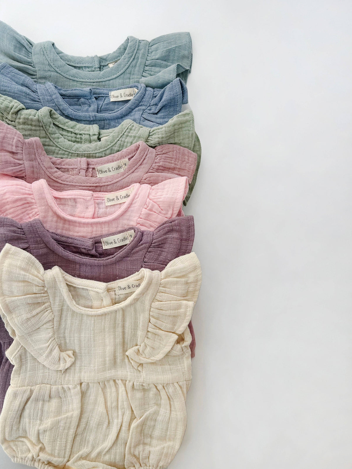 Milana Muslim Bubble Romper + Bow