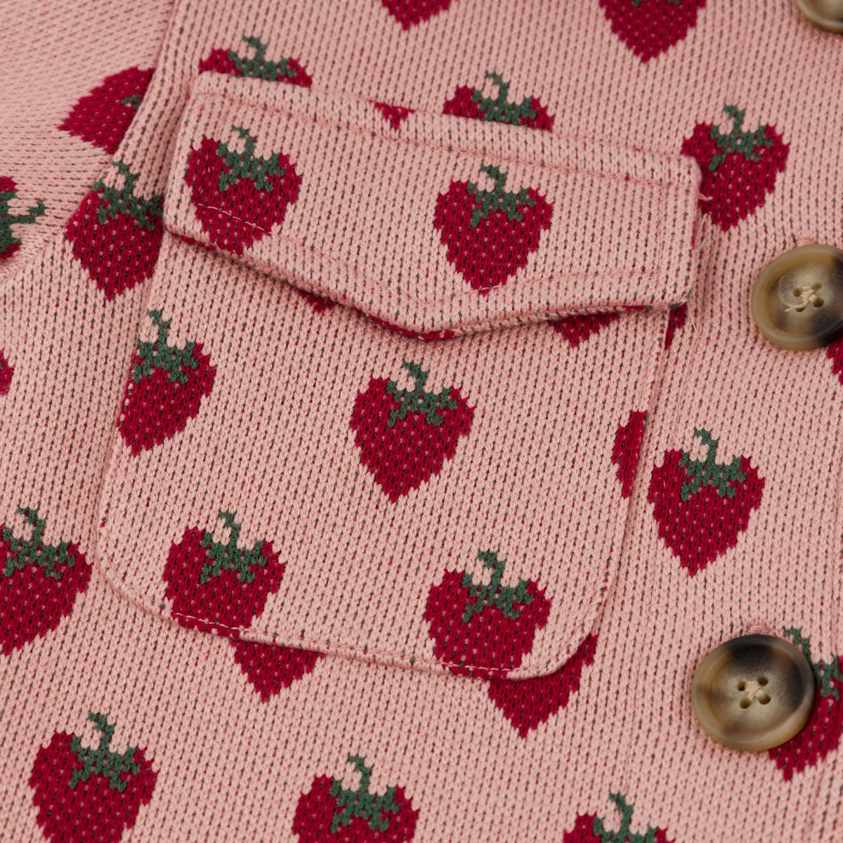 Winter Berries Shacket w/Blush Snowdrift Lining