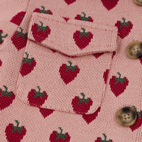 Winter Berries Shacket w/Blush Snowdrift Lining