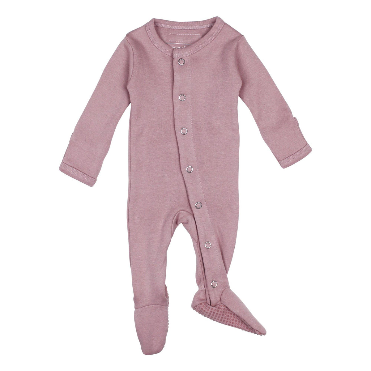 Lavender | Organic Snap Footie