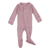 Lavender | Organic Snap Footie