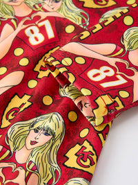 TS Red Girls Football Dress