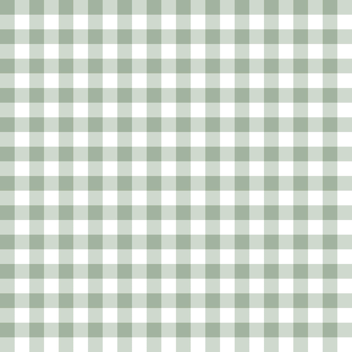 Sage Gingham Zip Jam