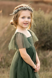 Fawn Dress (forest tulle)