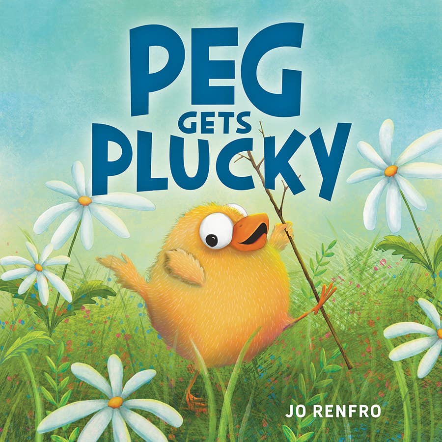 Peg Gets Plucky hardcover book