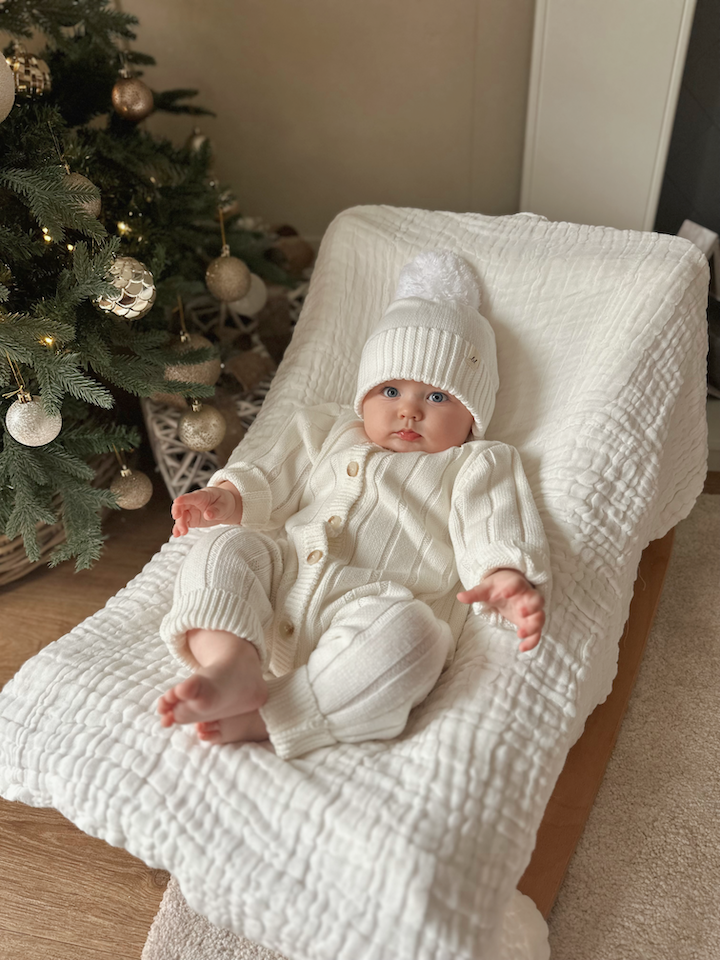 Wide Rib Knit Jumpsuit