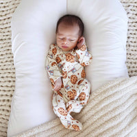 Cookie Cuddles Zipper Footie