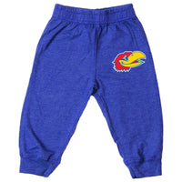Kansas Jayhawks Infant SS Hopper and Pant Set