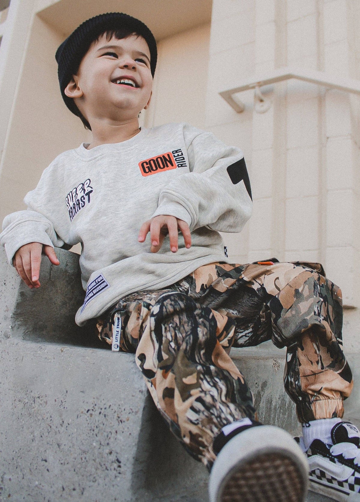 Too Fast Crewneck Heather Grey