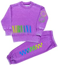 Rainbow checker Nevermind Sweatpants