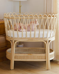 Wrap Knit Footie Heathered Rose