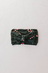 Bamboo Head Wrap | Candy Cane Lane