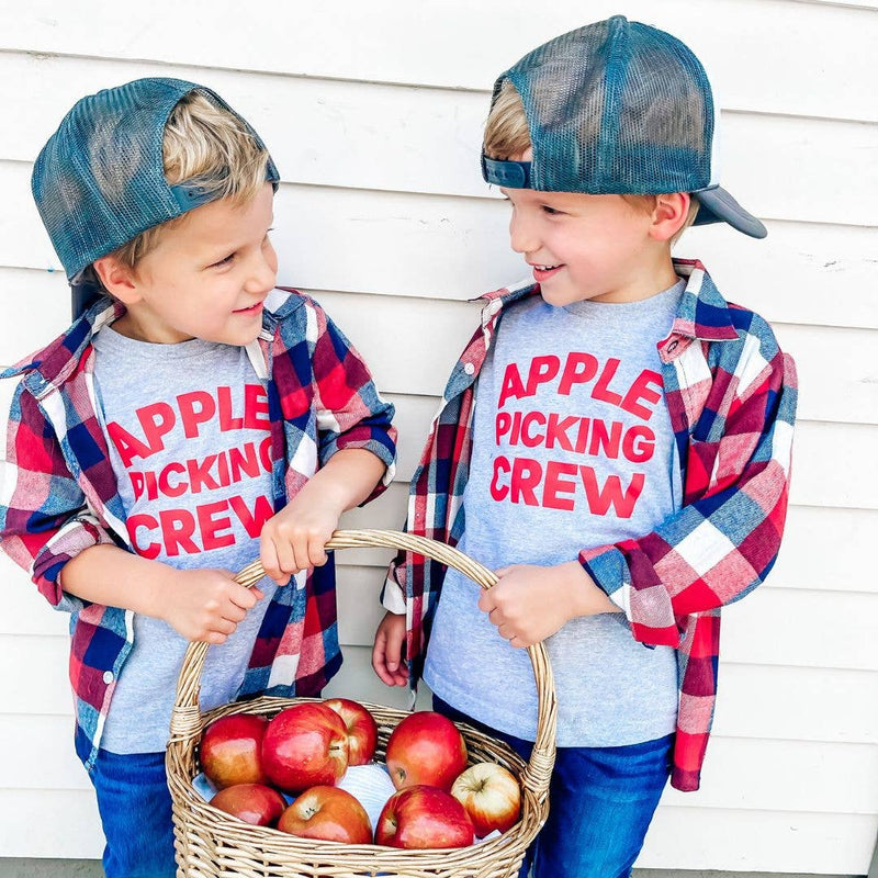 Apple Picking Crew Short Sleeve T-Shirt