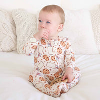 Cookie Cuddles Zipper Footie