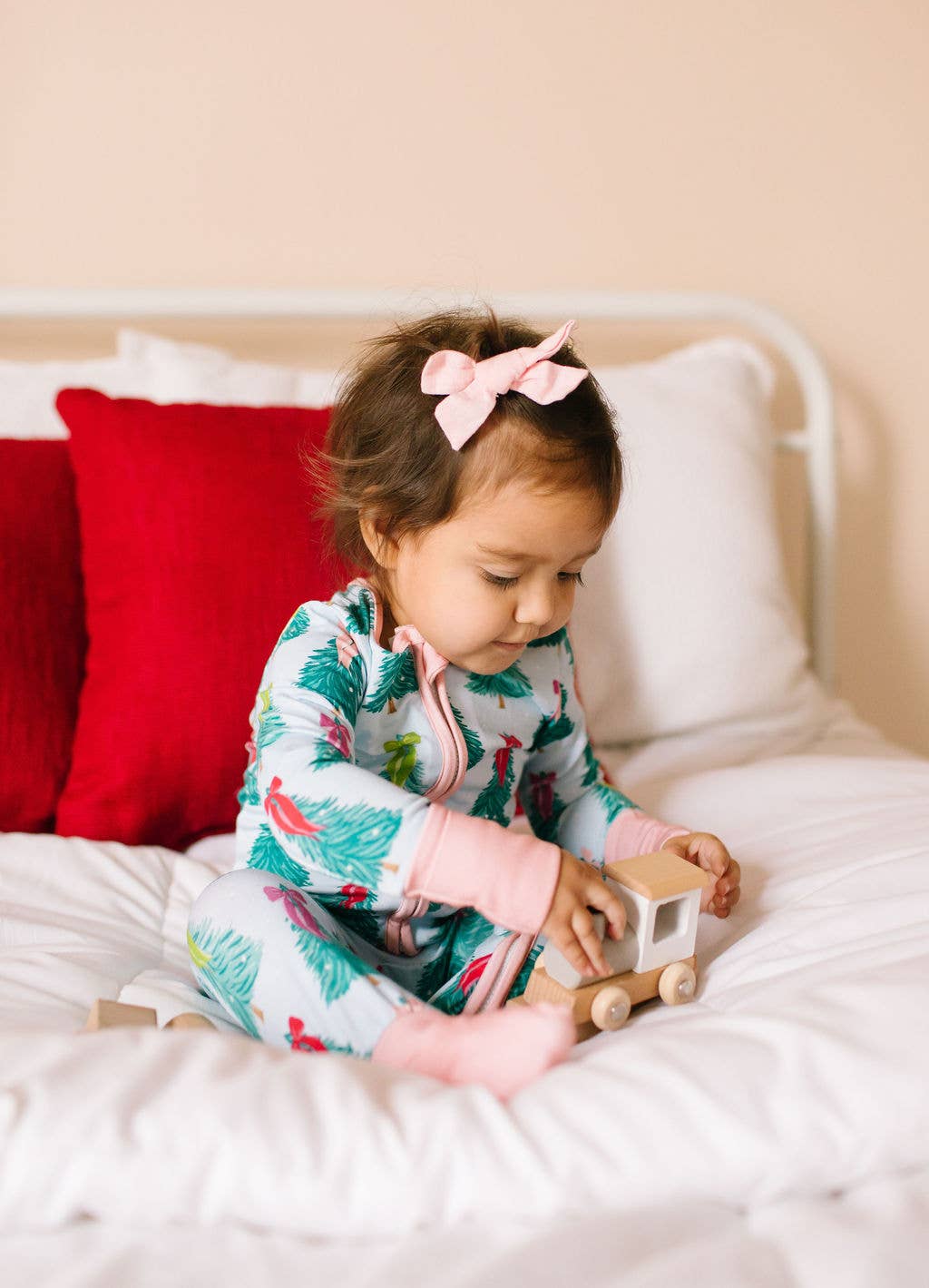 Zippy Bamboo Baby PJ in Trim The Tree