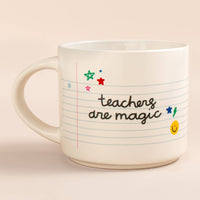 Teachers Are Magic Ceramic Mug - Cream