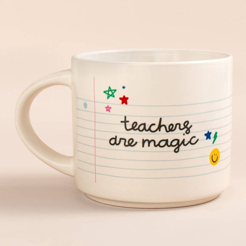 Teachers Are Magic Ceramic Mug - Cream