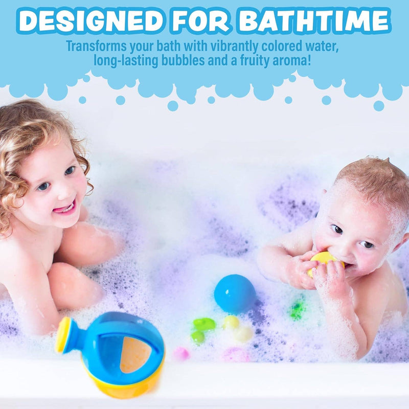 Tub Works® Magical Kids Bubble Bath, Variety | Pink, Purple & Teal Bath Colors