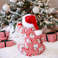 Santa Claus Lane Convertible Zip Romper