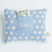 Handwoven Floral Tooth Fairy Pillow