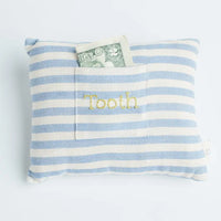 Handwoven Striped Tooth Fairy Pillow