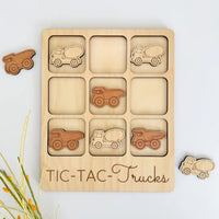 Trucks Tic-Tac-Toe Game