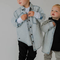 Heritage Denim Shacket Kids